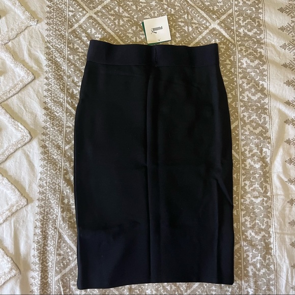 NEW Puma Exclusive ASOS Black Bodycon Skirt - Picture 6 of 7